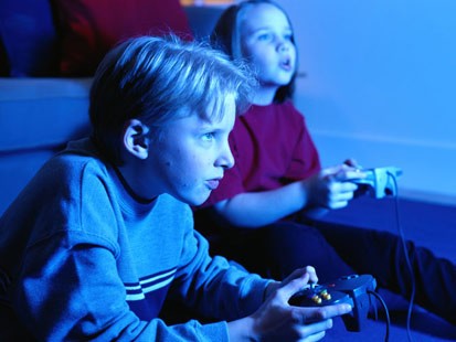 Games  on Kids Playing Video Games     Stand Up For America